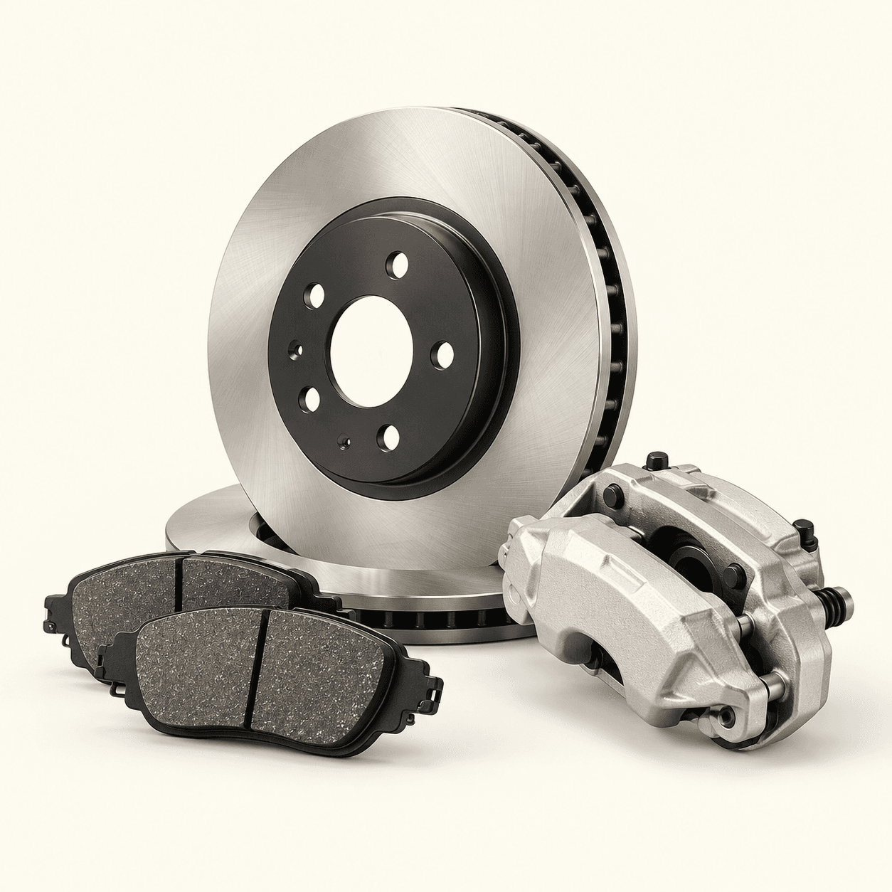 Ceramic Brake Pad & Rotor Kit